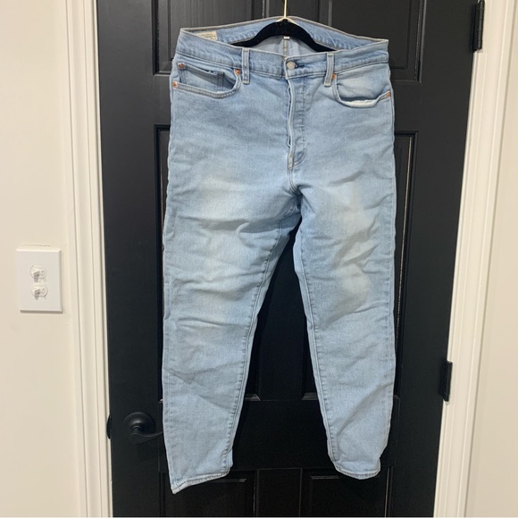 Levi's | Women's Premium Wedgie Icon Fit Light Wash Denim Jeans | Sz 32 - Picture 4 of 16